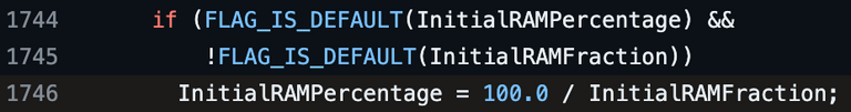 jdk11 initialRAMFlag